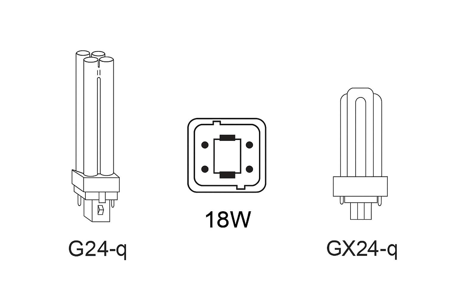 SOCF4P18 Bulb CF18G24Q2DRW