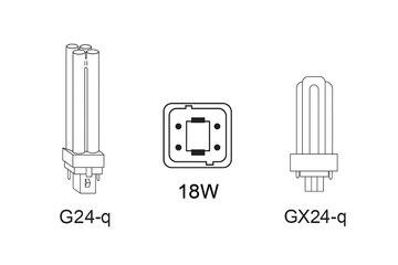 SOCF4P18 Bulb CF18G24Q2DRW