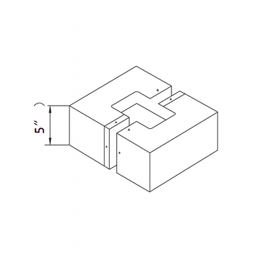 Aluminum Pole Square