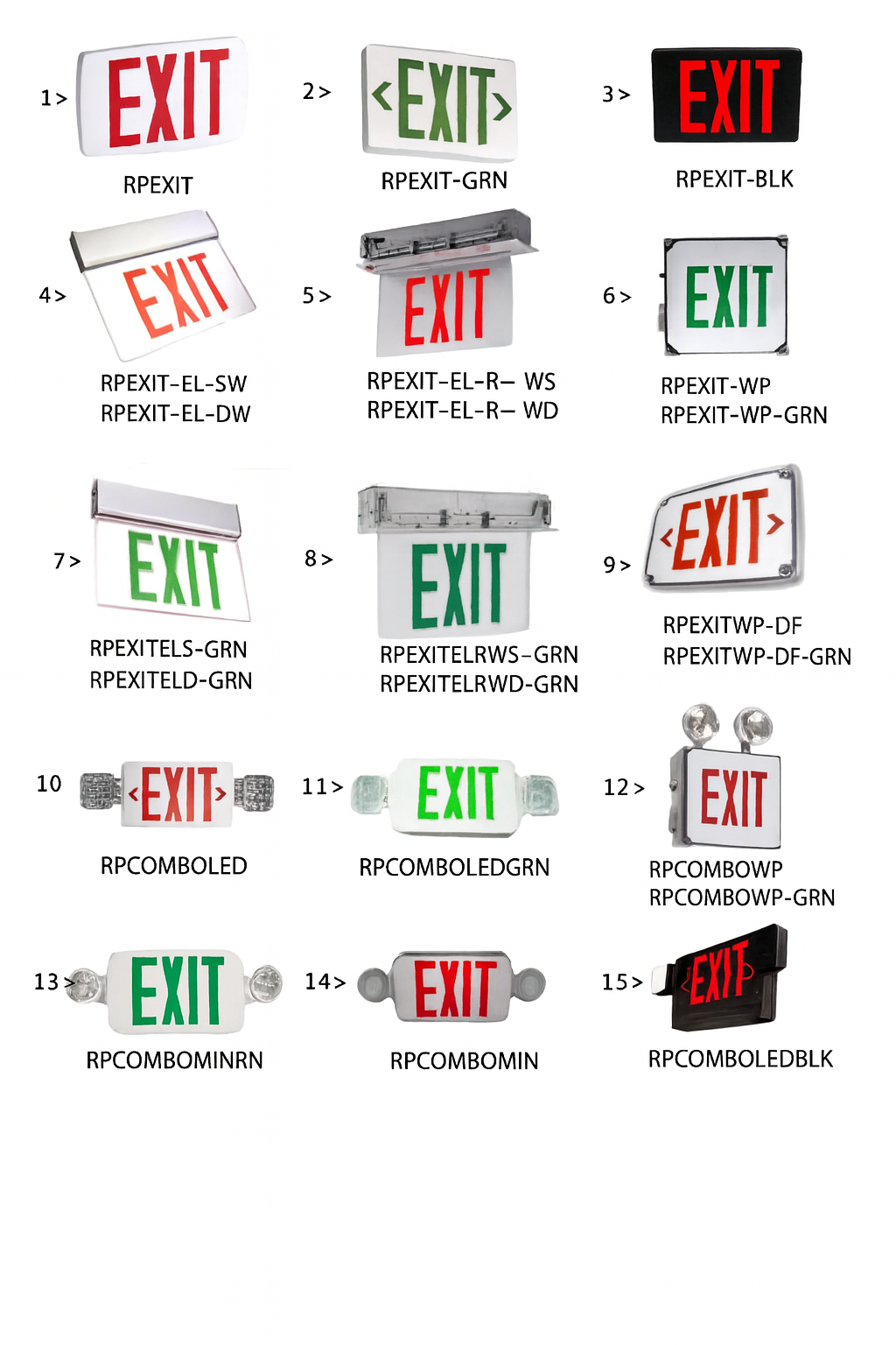 Emergency & Combos – Edsun Lighting
