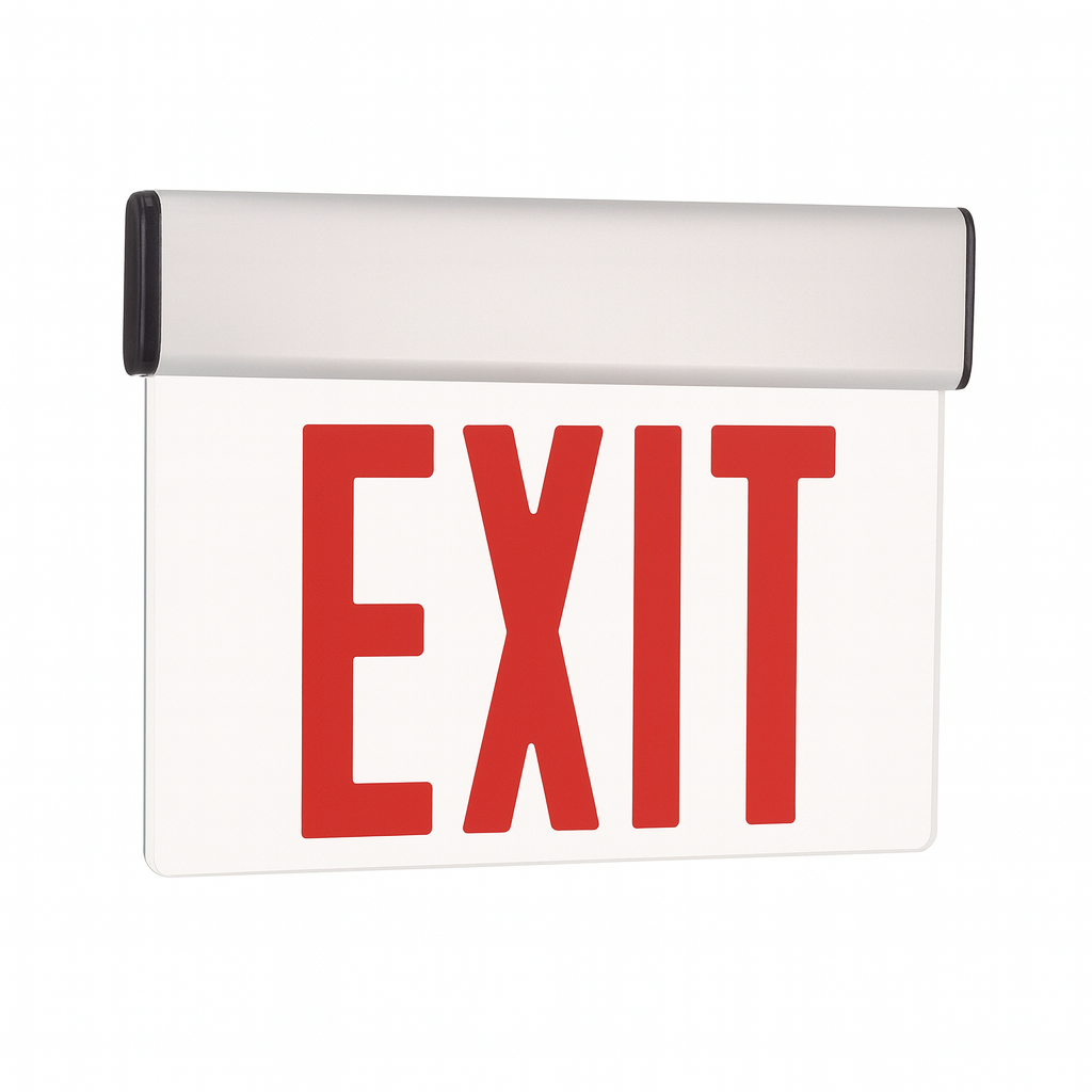 Surface Mount Aluminum Exit Sign