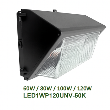 LED Multi Watt Wall Pack Light Family 50K Series